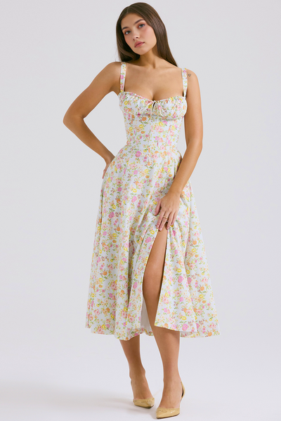 Mavie Bustier Elbise - Yeni Baskı