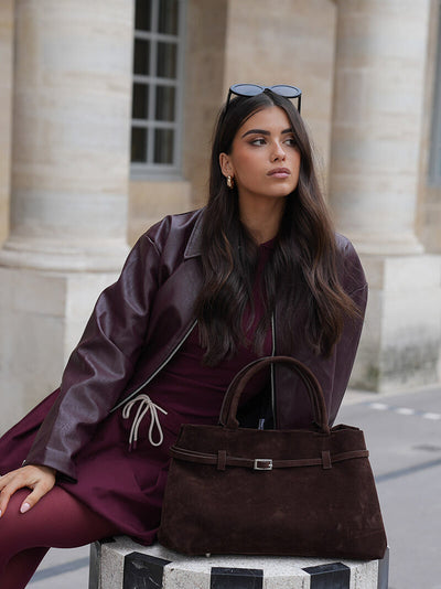 COMELIA SÜET BAG ( Vegan Deri )