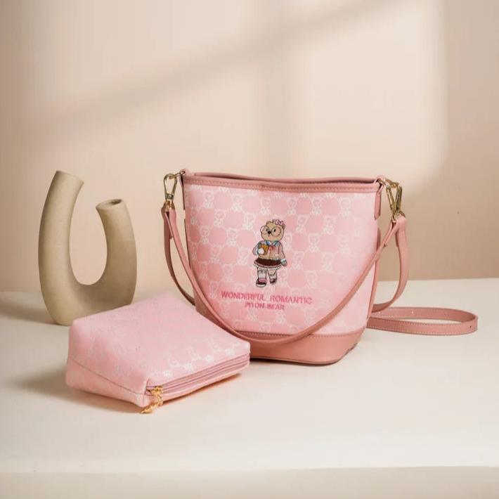 Rose Bear Bag - Barzello, Barzello Çantaları, İndirimleri Keşfet ! Barzello Pembe Barzello