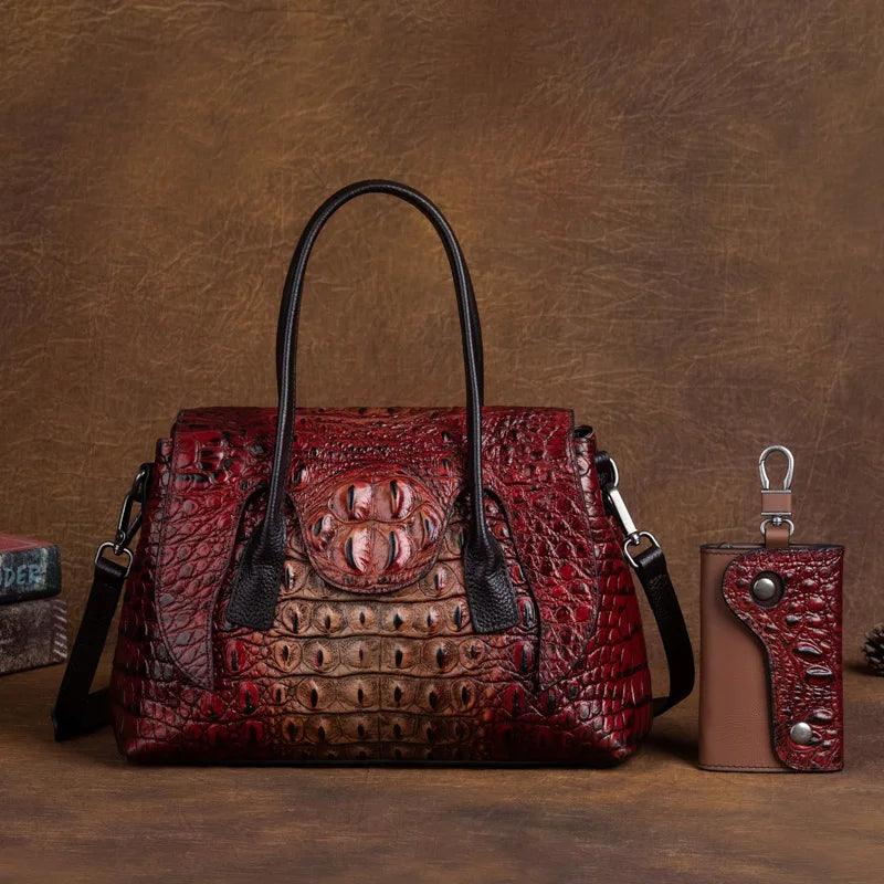 Opulenza Bag ( 2'li set ) - Barzello, Barzello Çantaları, İndirimleri Keşfet ! Barzello Kırmızı Barzello