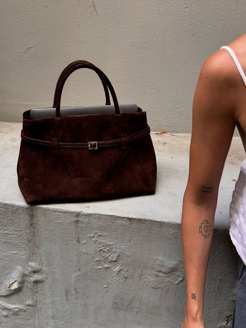 COMELIA SÜET BAG ( Vegan Deri )