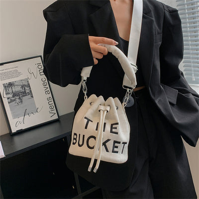 The Bucket - Kadife Bag - Barzello, Barzello Çantaları, İndirimleri Keşfet ! Barzello Barzello