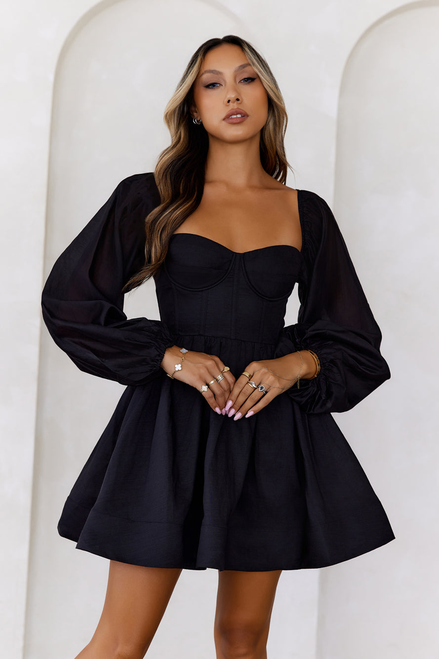 Anouk Mini Elbise — Barzello