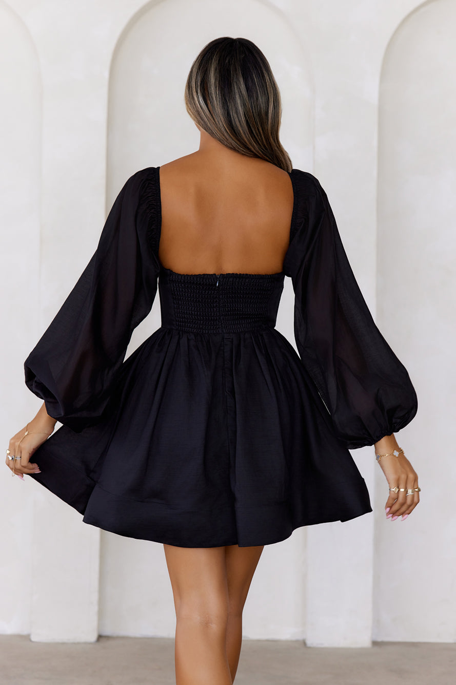 Anouk Mini Elbise — Barzello