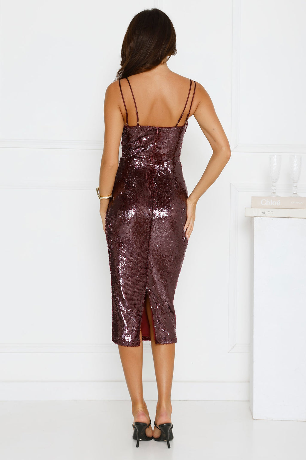 Anouk Payet Midi Elbise — Barzello