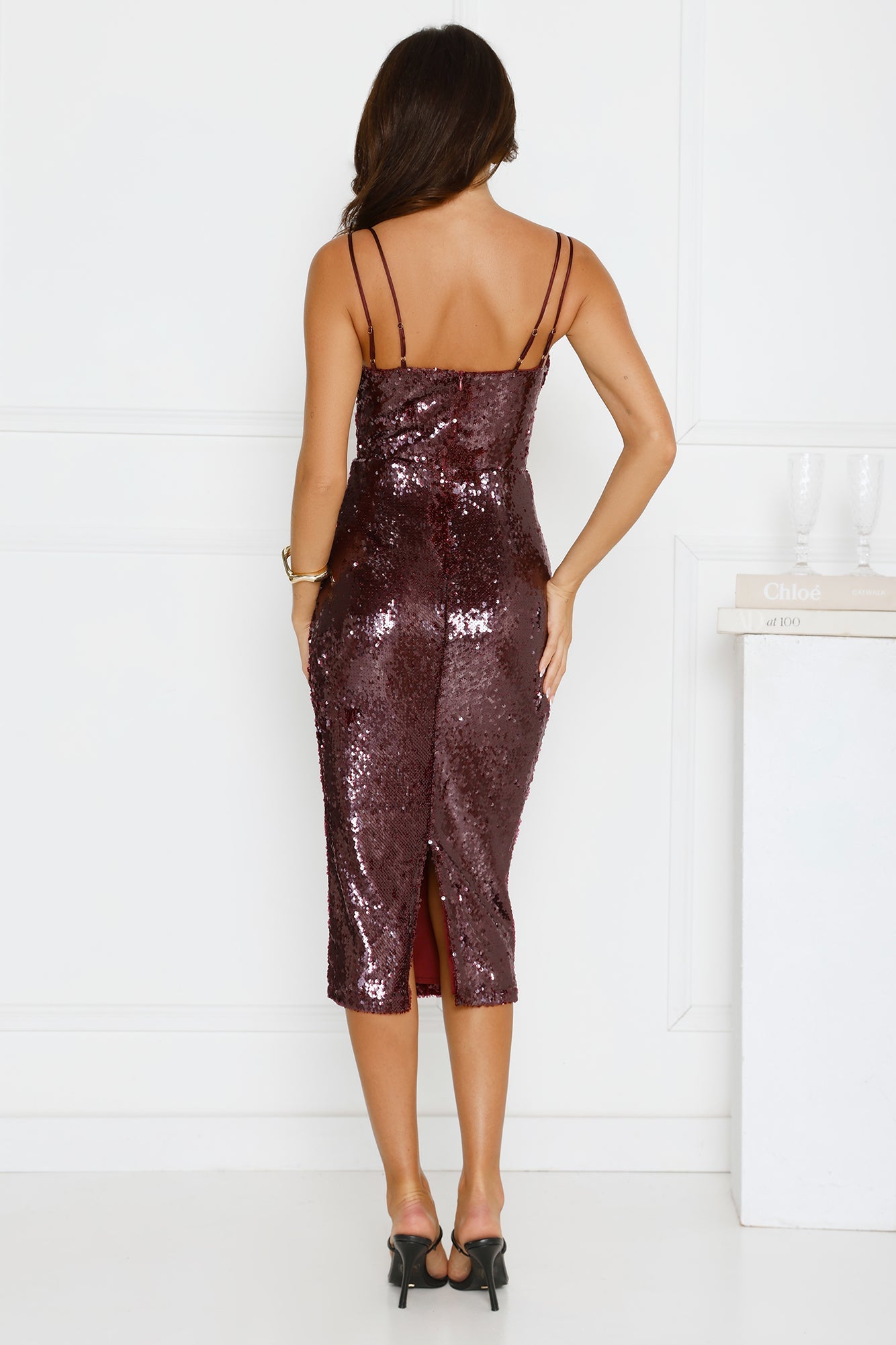 Anouk Payet Midi Elbise — Barzello