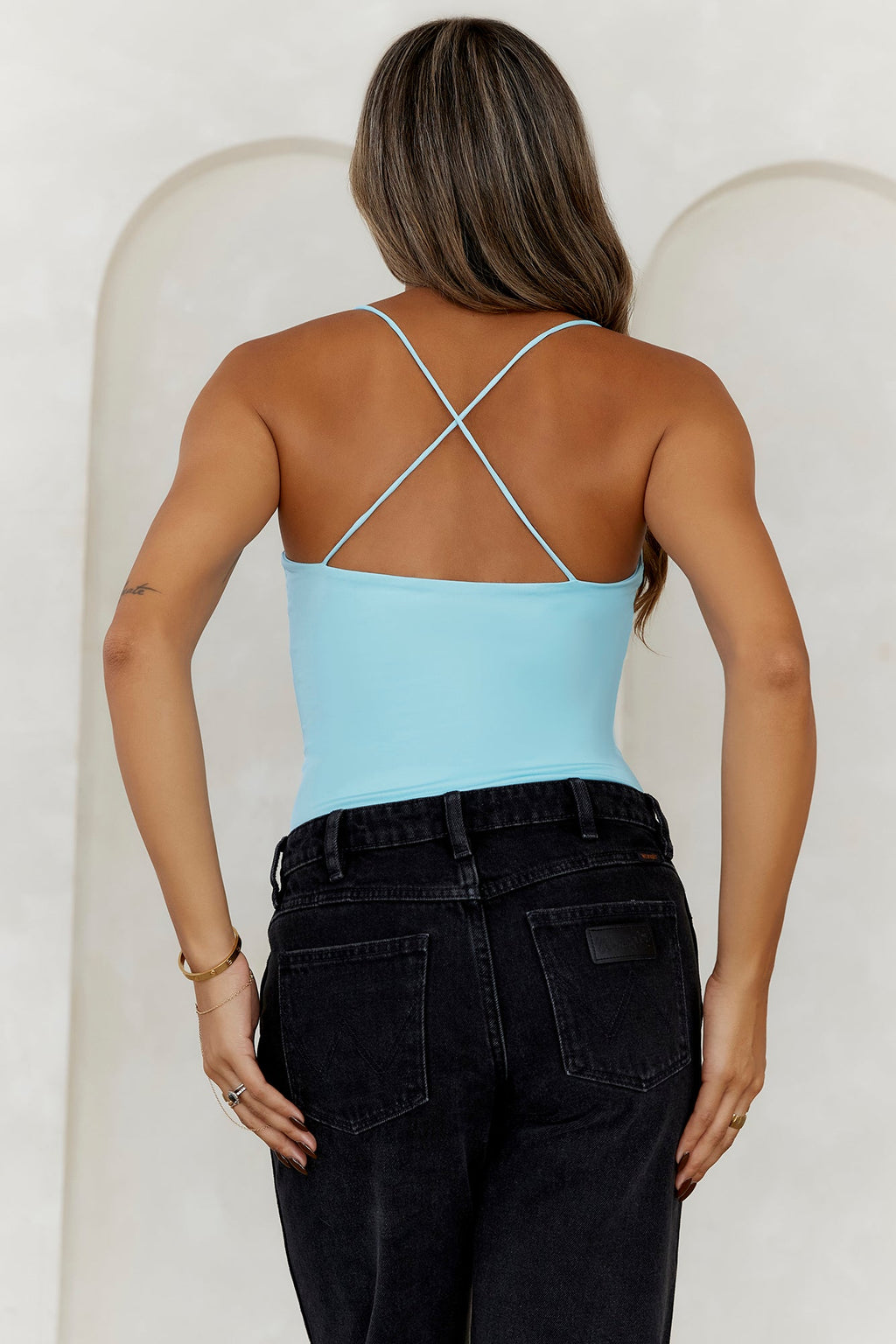 Aurora Denim Üst — Barzello