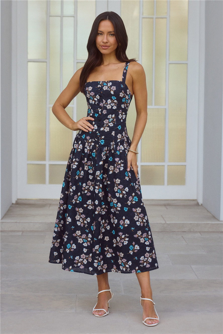 Bijou Nakışlı Elbise — Barzello