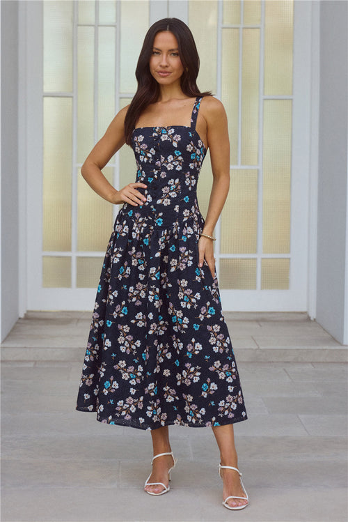 Bijou Nakışlı Elbise — Barzello