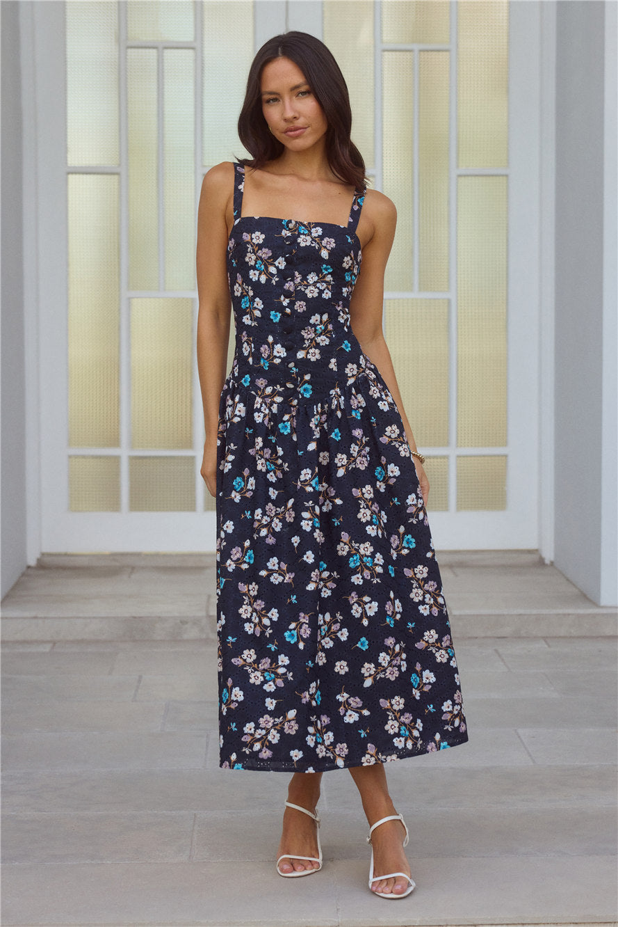 Bijou Nakışlı Elbise — Barzello