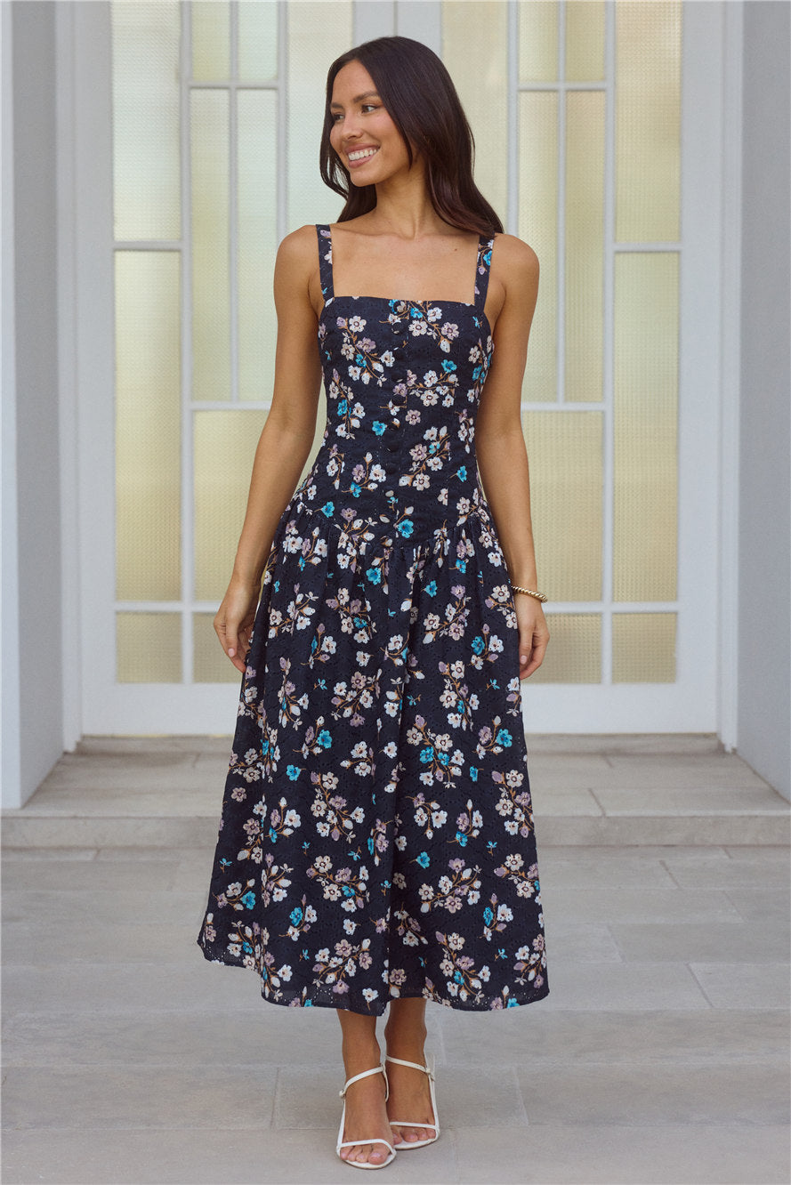 Bijou Nakışlı Elbise — Barzello