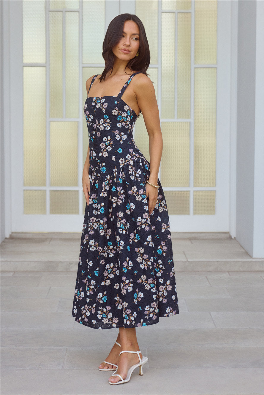 Bijou Nakışlı Elbise — Barzello