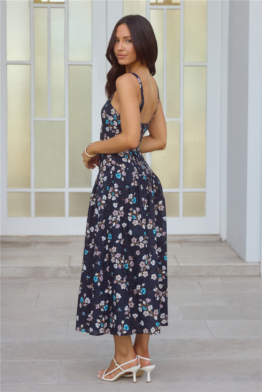 Bijou Nakışlı Elbise — Barzello