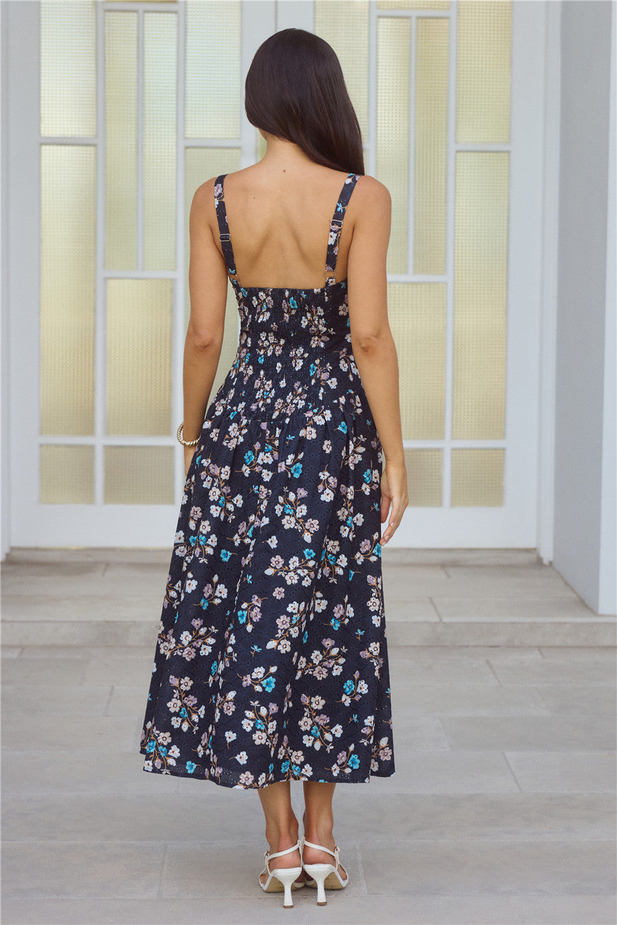 Bijou Nakışlı Elbise — Barzello