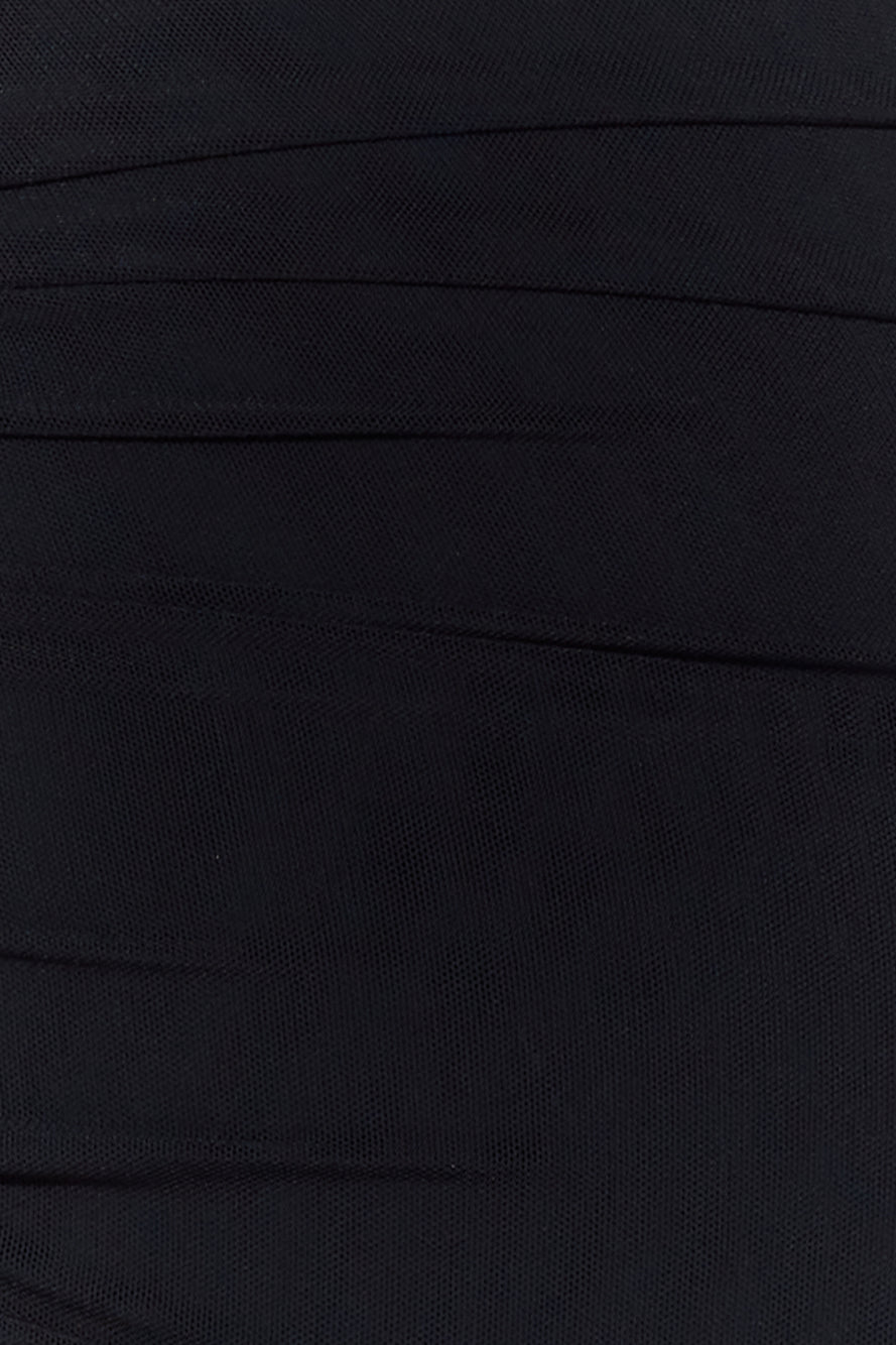 Brise File Midi Elbise — Barzello