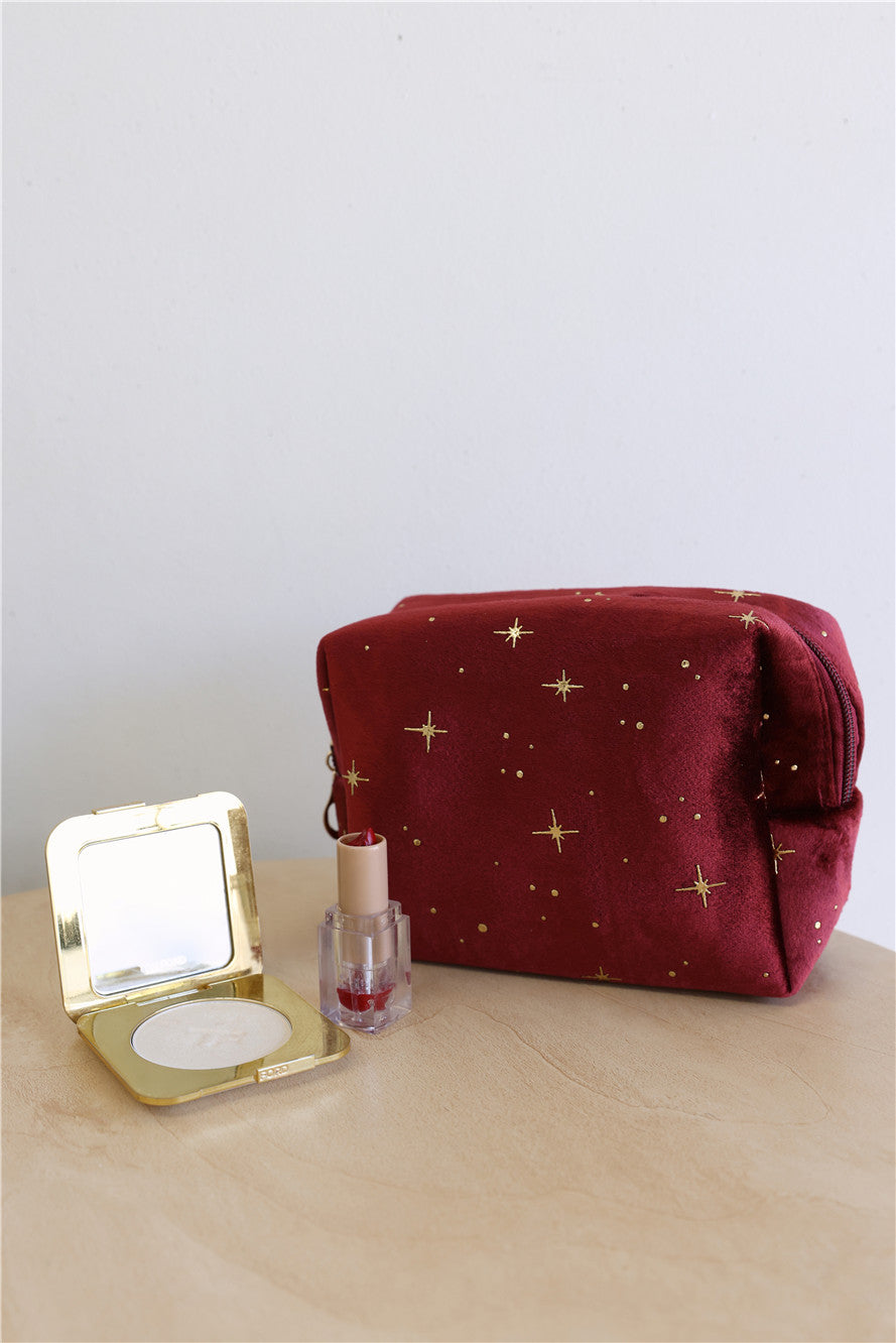 Cerise Kadife Çanta — Barzello