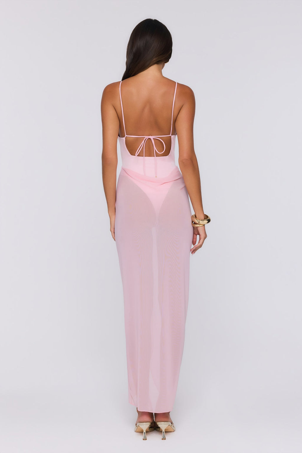Divina File Elbise — Barzello