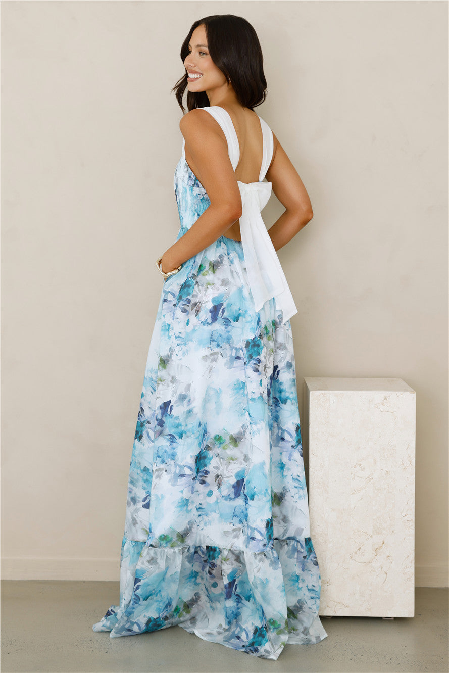 Emeraude Pileli Elbise — Barzello