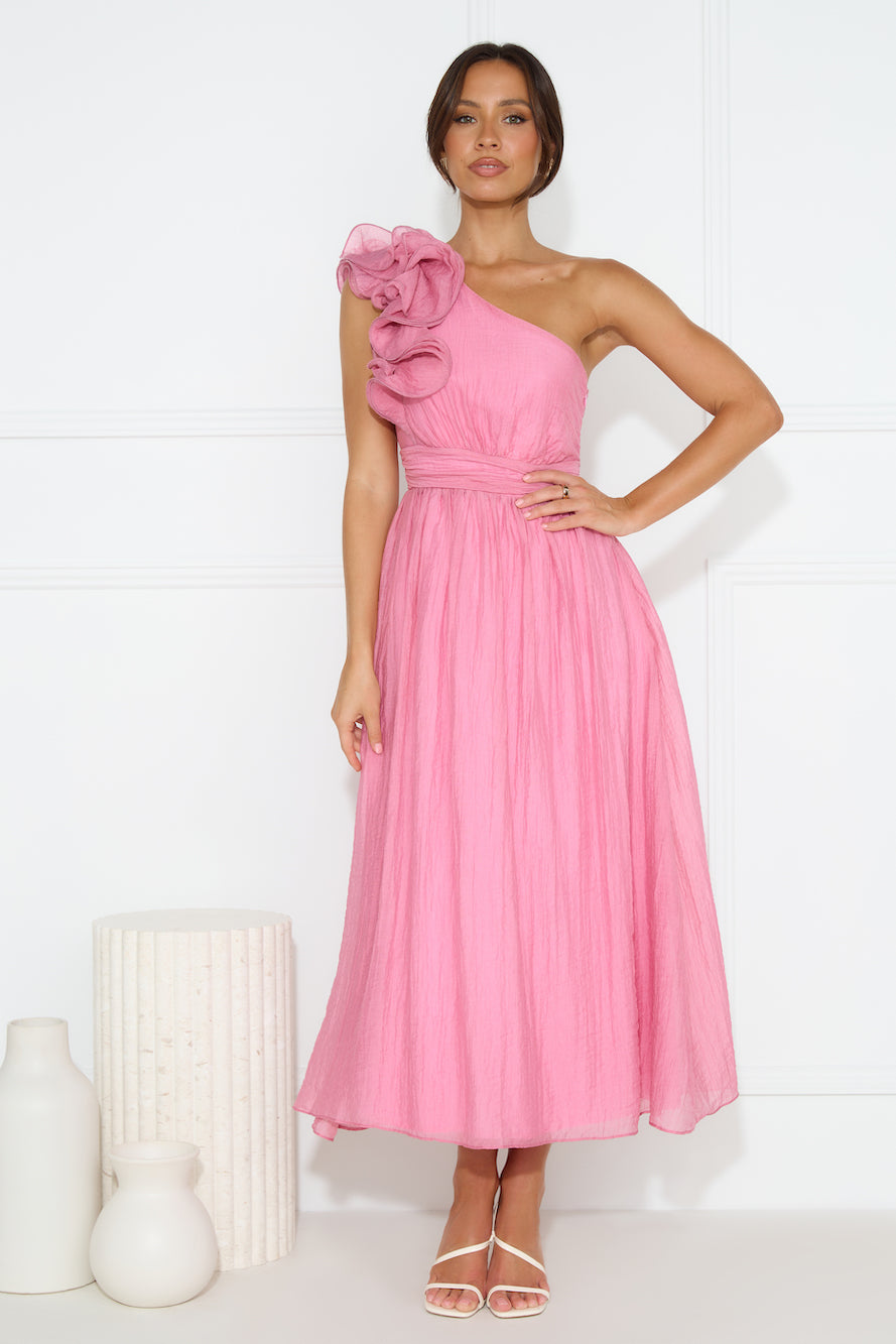 Farfalla Midi Elbise — Barzello