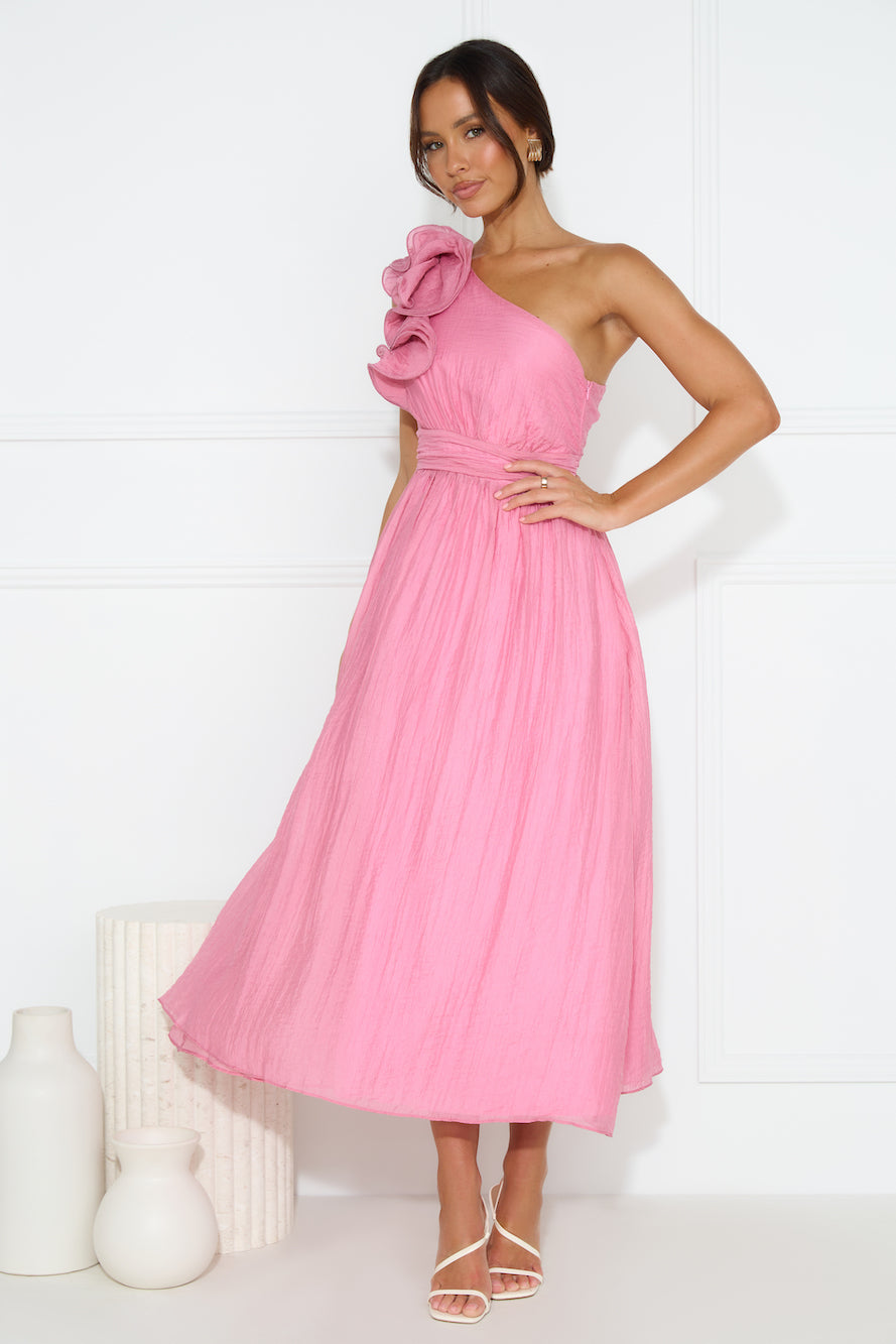 Farfalla Midi Elbise — Barzello
