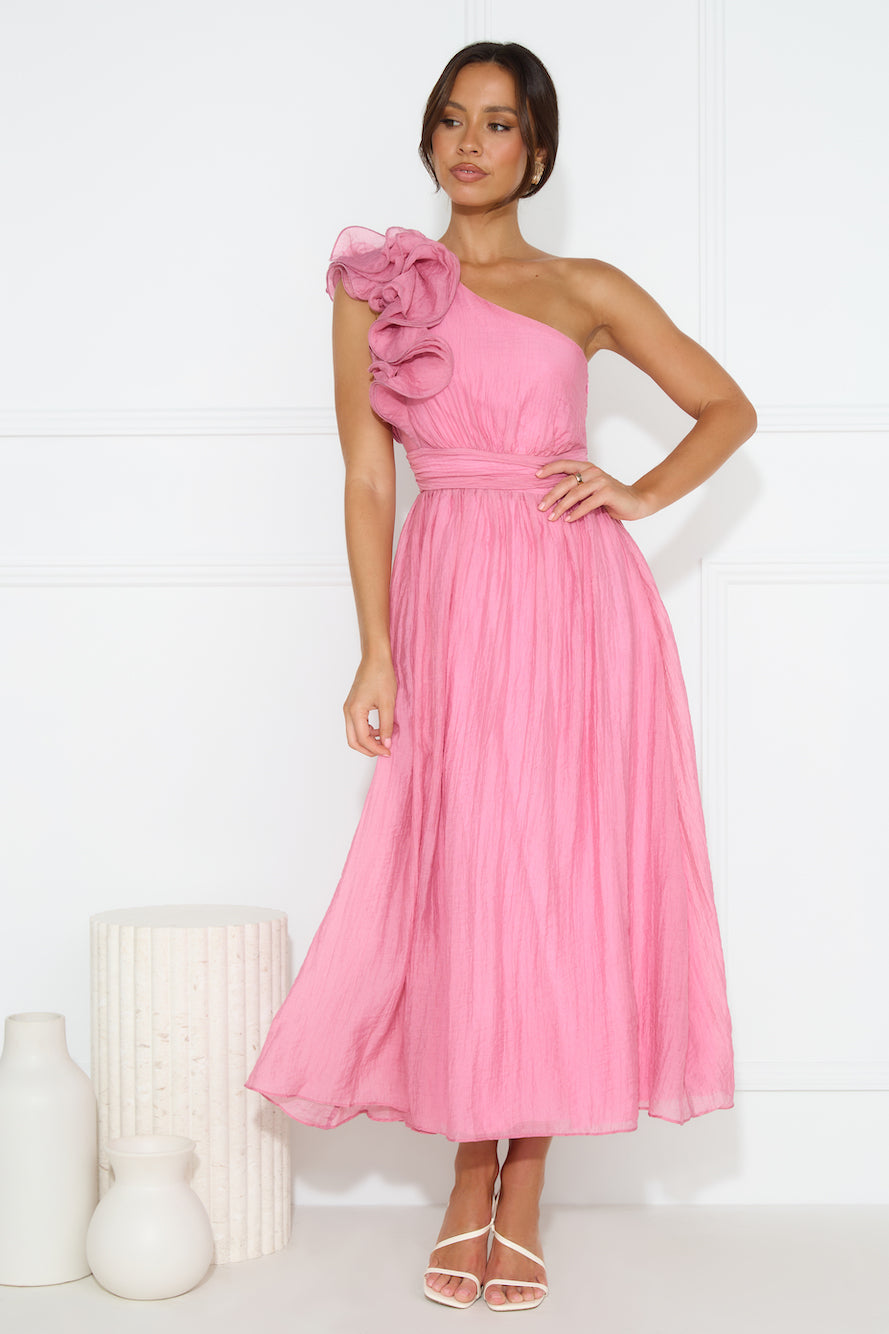 Farfalla Midi Elbise — Barzello