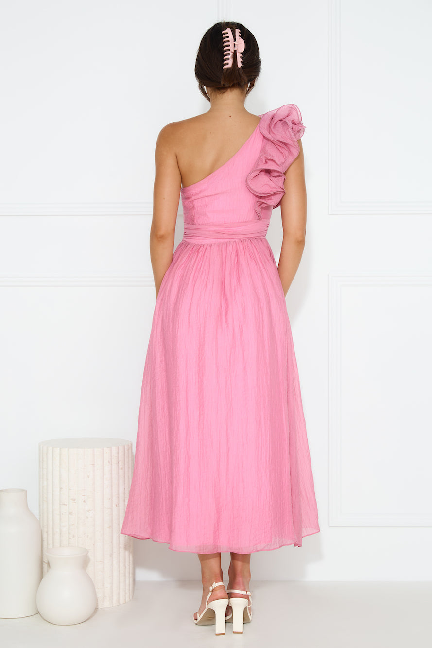 Farfalla Midi Elbise — Barzello