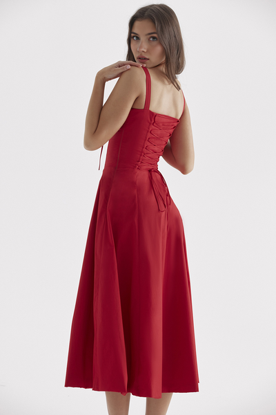 Mavie Bustier Elbise - Yeni Baskı