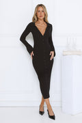 Fiora Fitilli Midi Elbise — Barzello