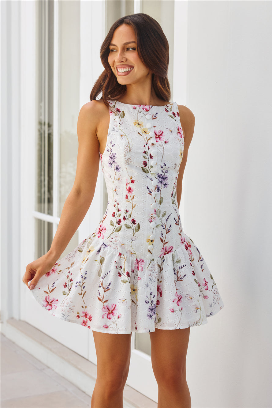 Florentine Mini Elbise — Barzello
