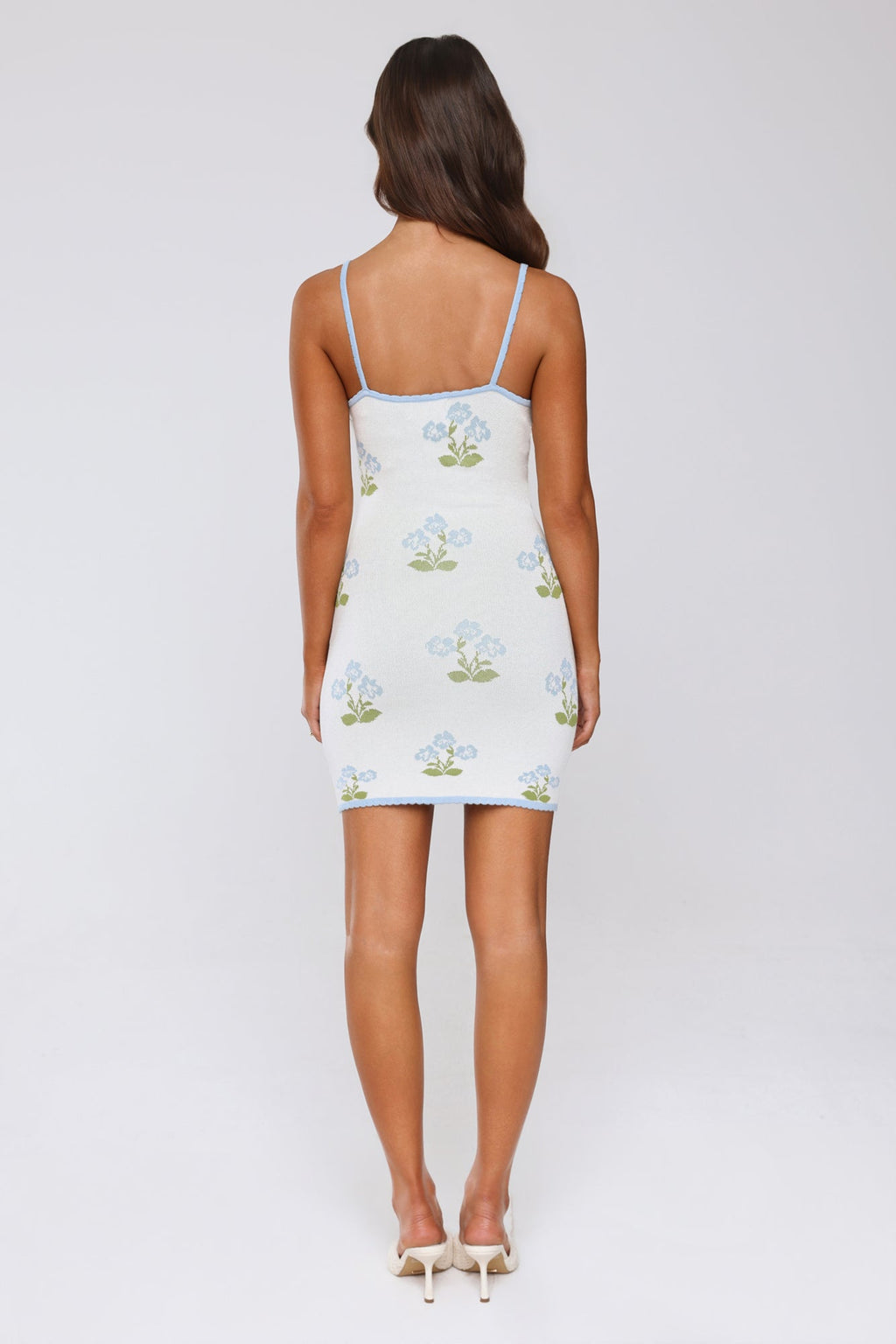 Havana Triko Mini Elbise — Barzello