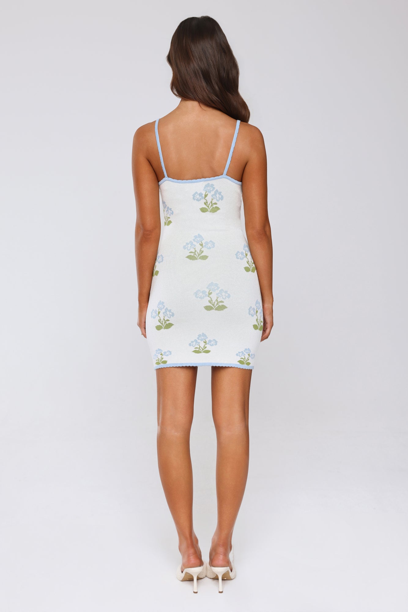 Havana Triko Mini Elbise — Barzello