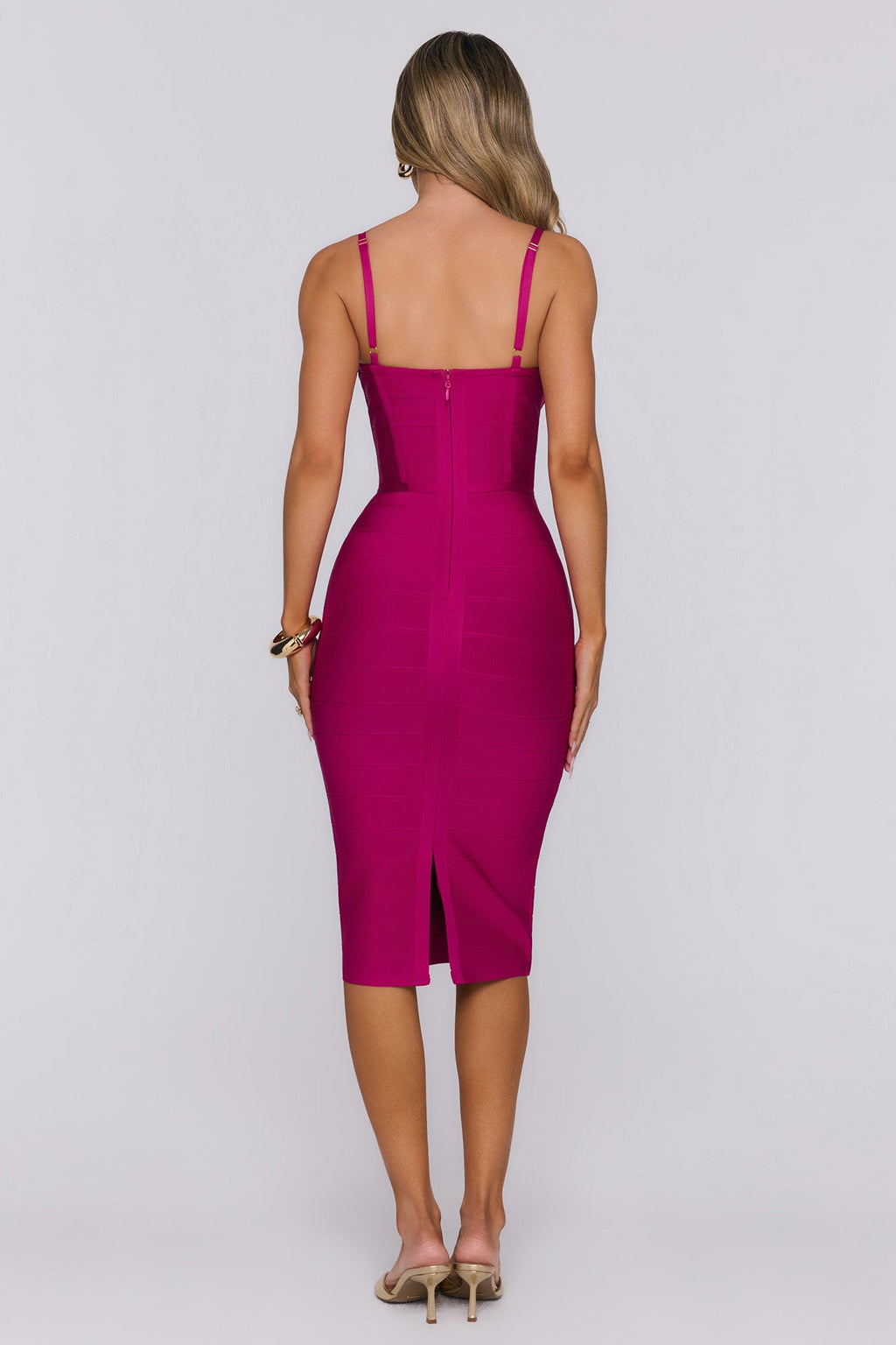Ivresse Kalem Midi Elbise — Barzello