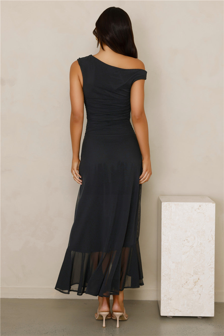 Jardin File Midi Elbise — Barzello