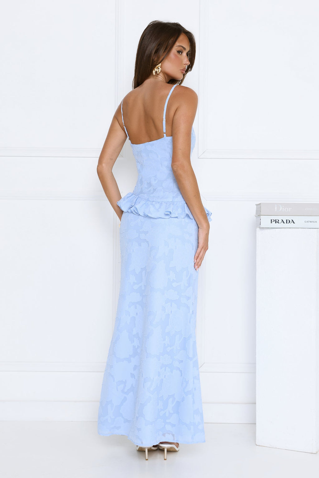 Josephine Yırtmaçlı Elbise — Barzello