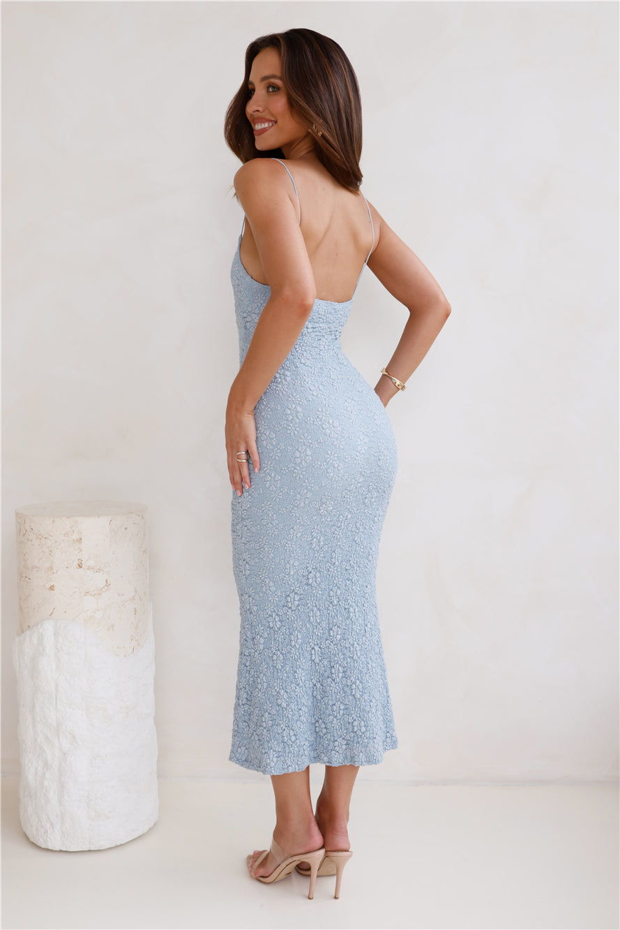 Kalem File Midi Elbise — Barzello