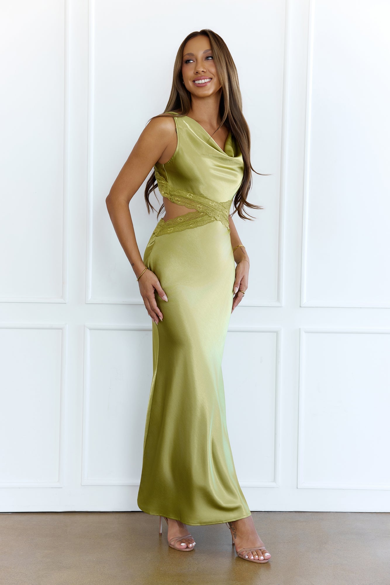 Katrina Saten Elbise — Barzello