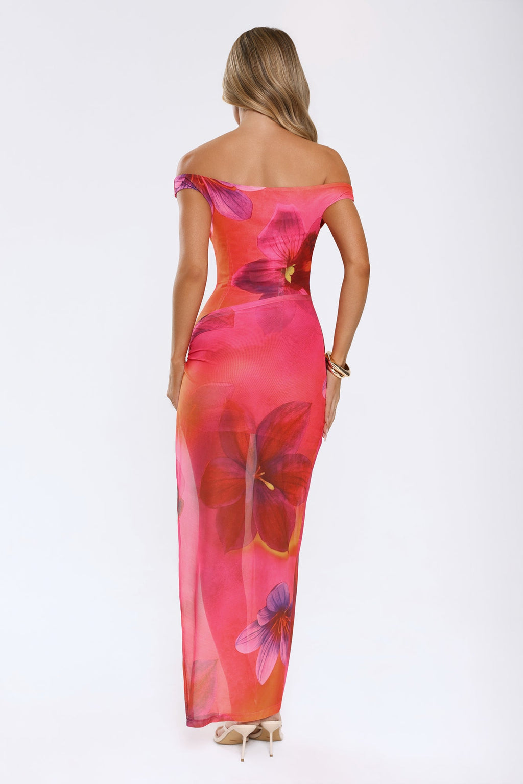 Kismet File Maksi Elbise — Barzello