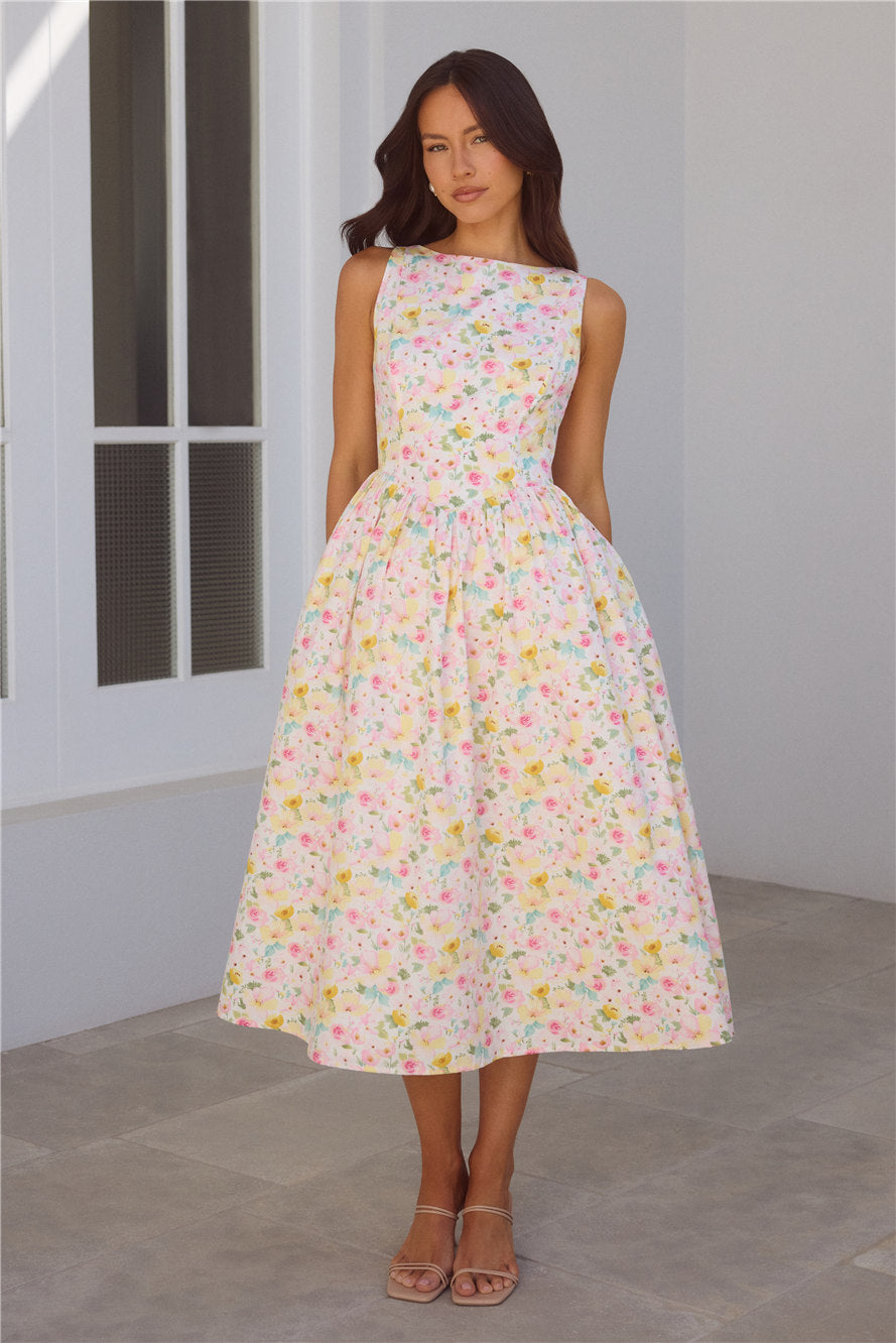 Kismet Midi Elbise — Barzello