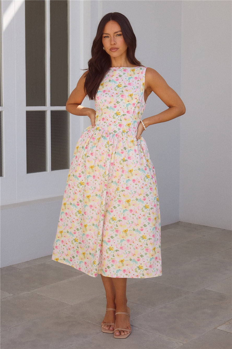 Kismet Midi Elbise — Barzello