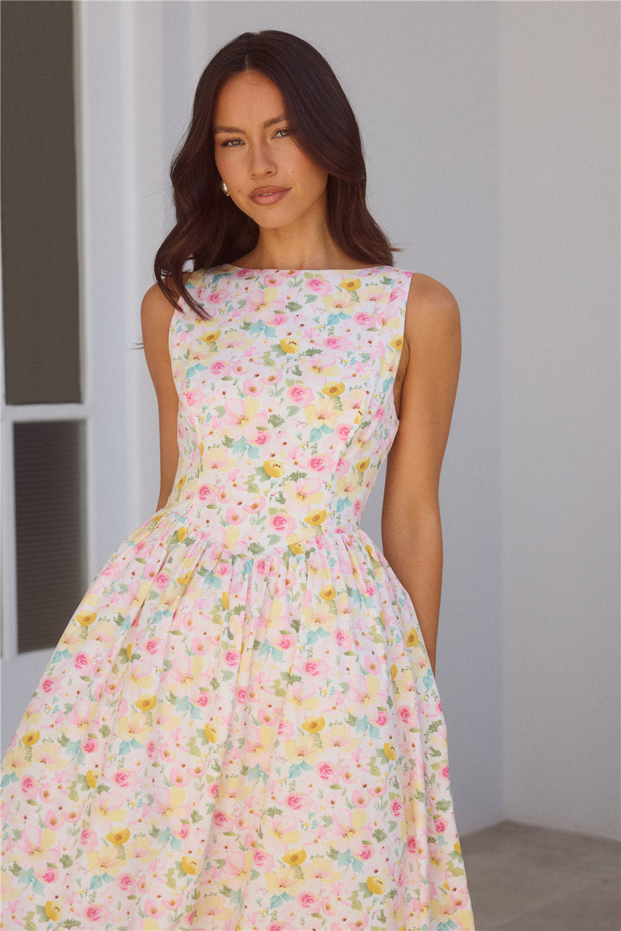 Kismet Midi Elbise — Barzello