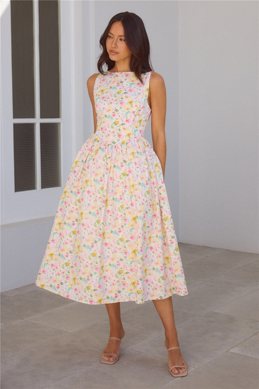 Kismet Midi Elbise — Barzello