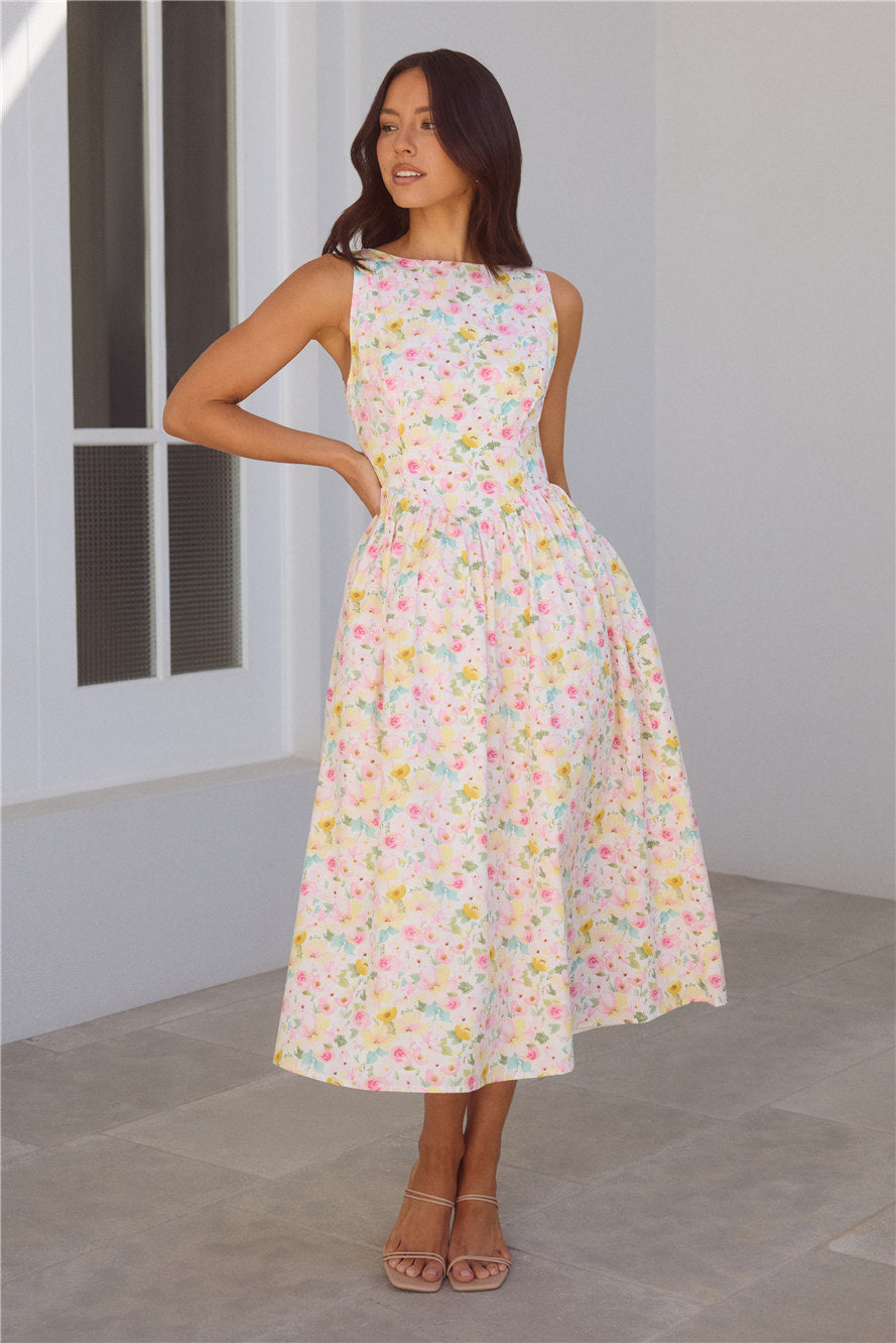 Kismet Midi Elbise — Barzello