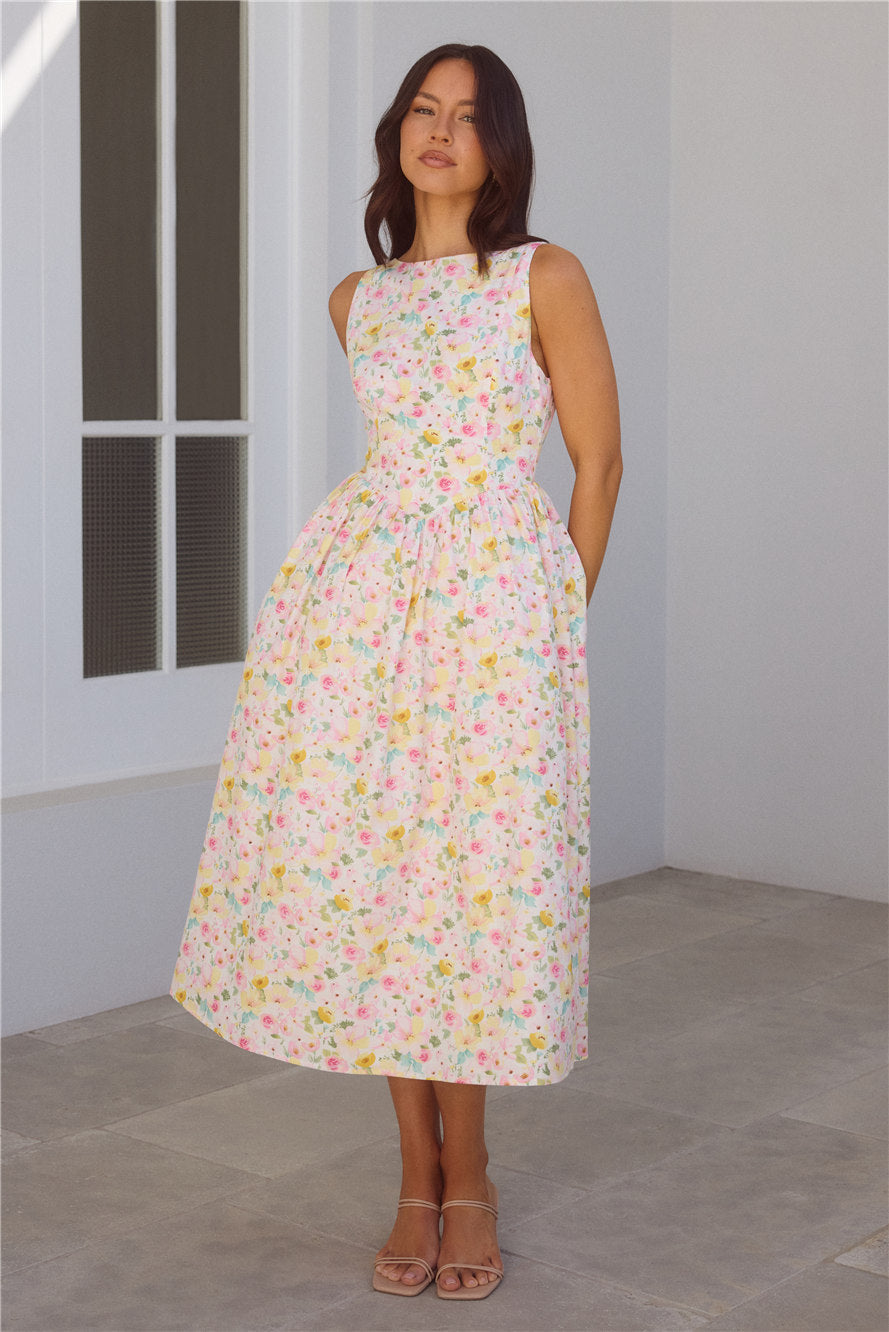 Kismet Midi Elbise — Barzello
