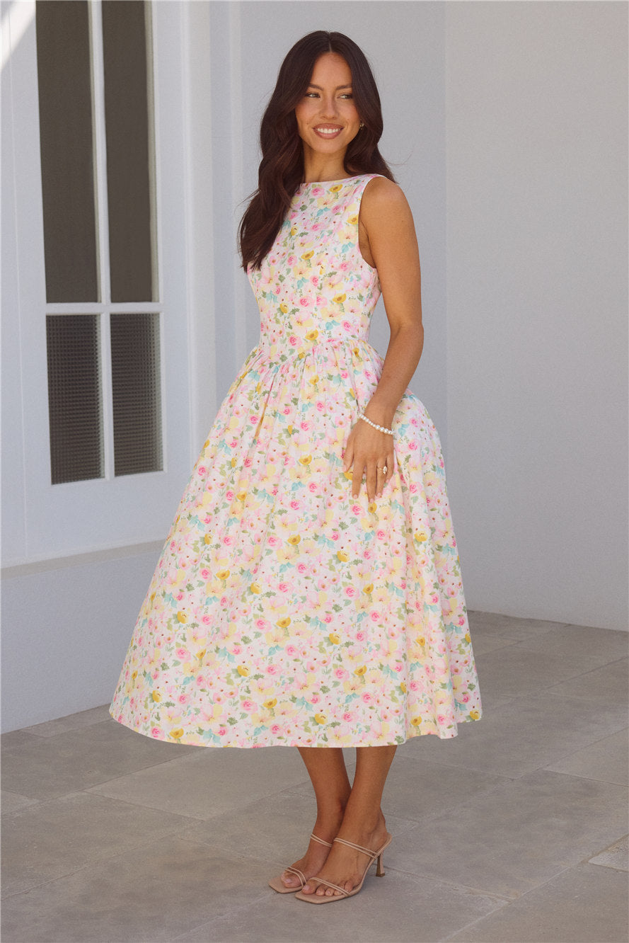 Kismet Midi Elbise — Barzello