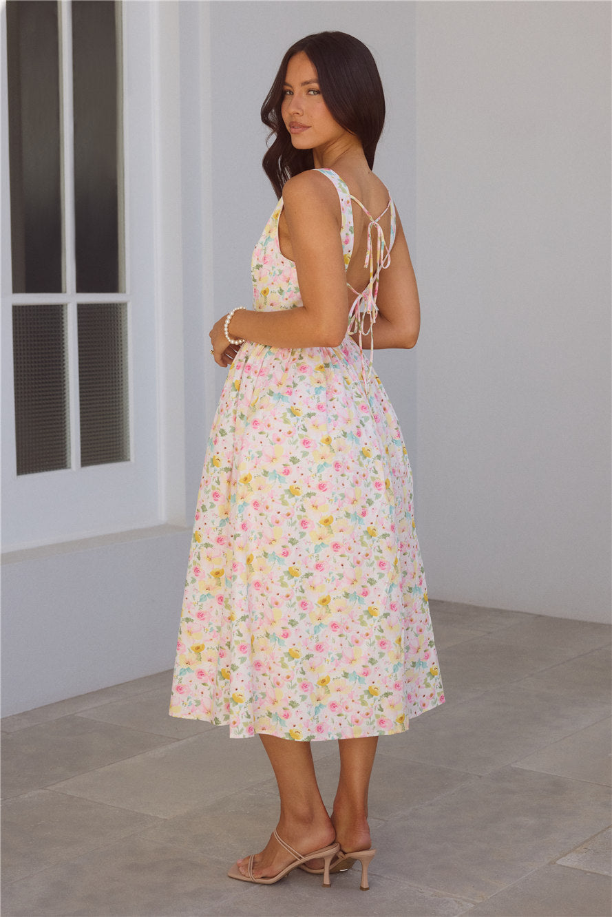 Kismet Midi Elbise — Barzello