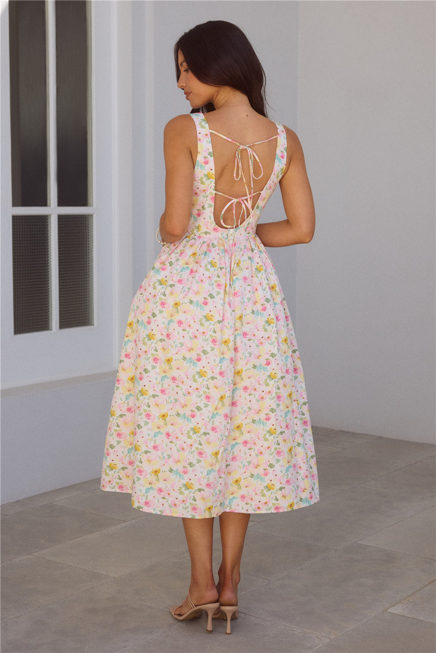 Kismet Midi Elbise — Barzello