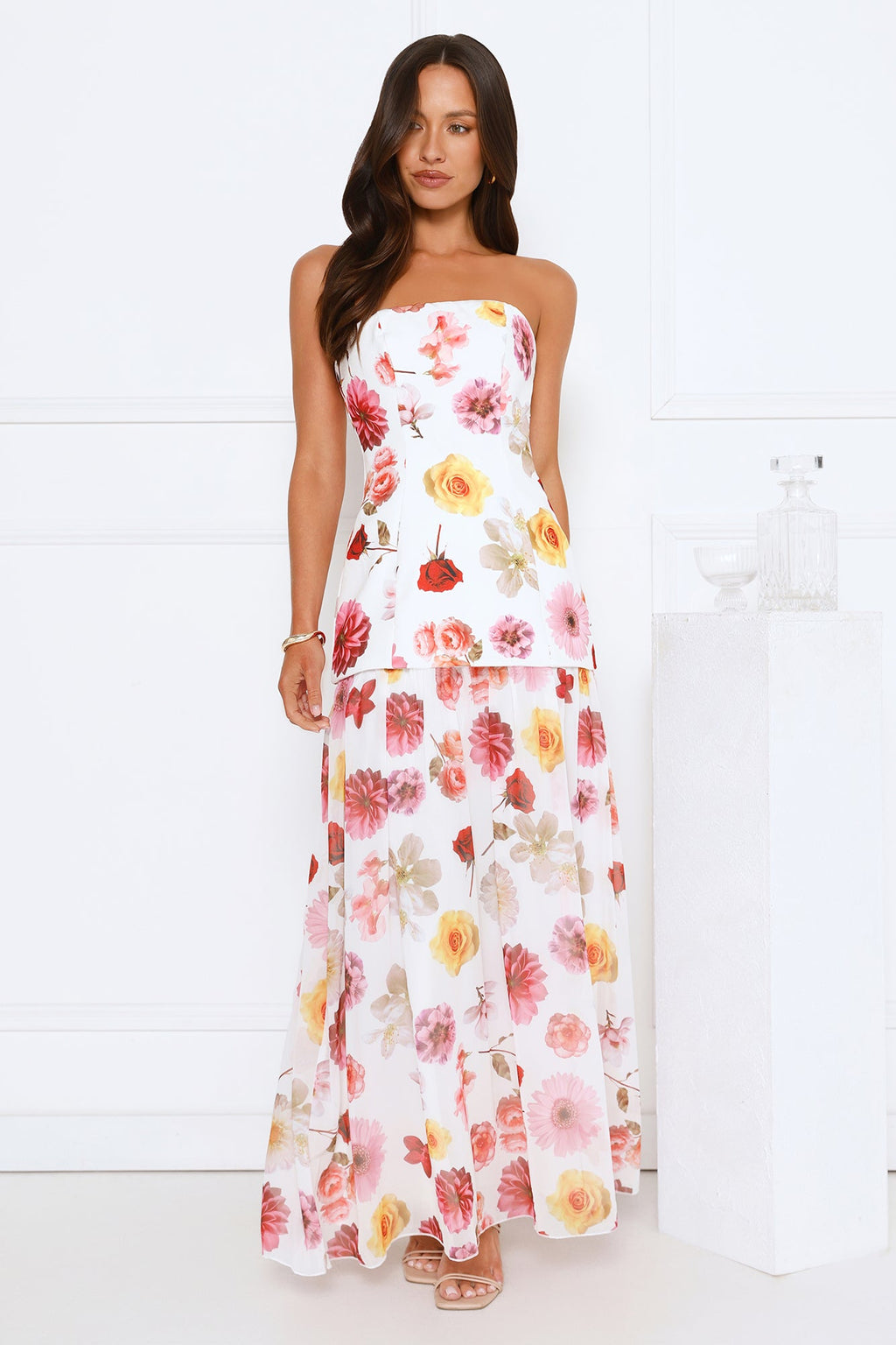 Kismet Straplez Elbise — Barzello