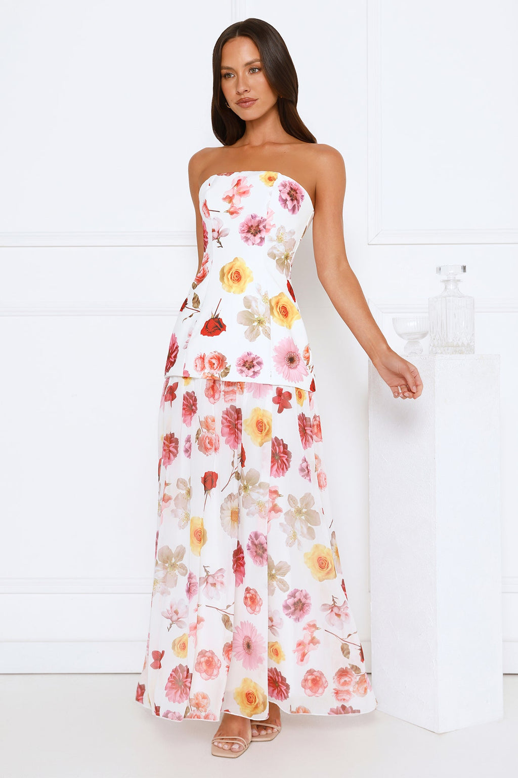 Kismet Straplez Elbise — Barzello