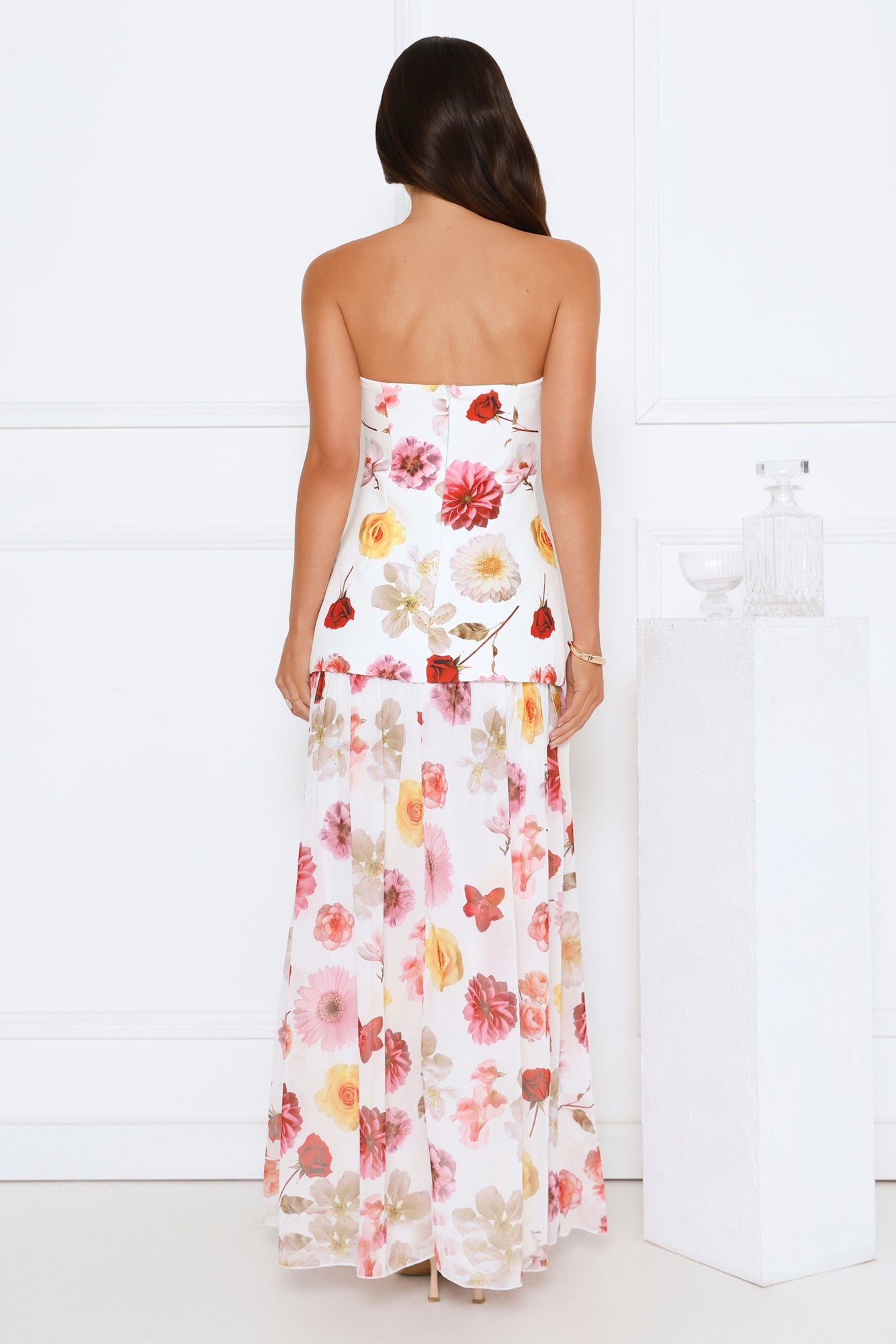 Kismet Straplez Elbise — Barzello
