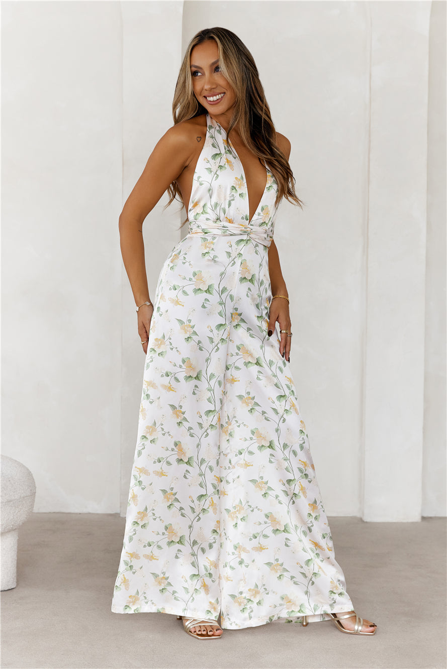 Kyrena Halter Saten Tulum — Barzello